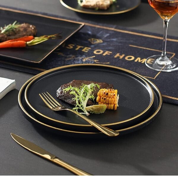 Matte Anti-Scratch  Dinner Plate Set - Image 5